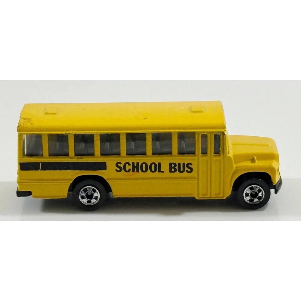 Hot Wheels School Bus Kids One Size Yellow Vintage 1988 Die-Cast Toy Car